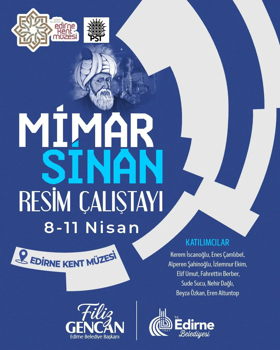 Mimar Sinan Resim Çalıştayı Başlıyor