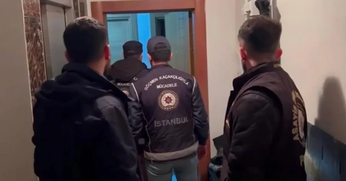 Sahte belgeli ikamet operasyonu