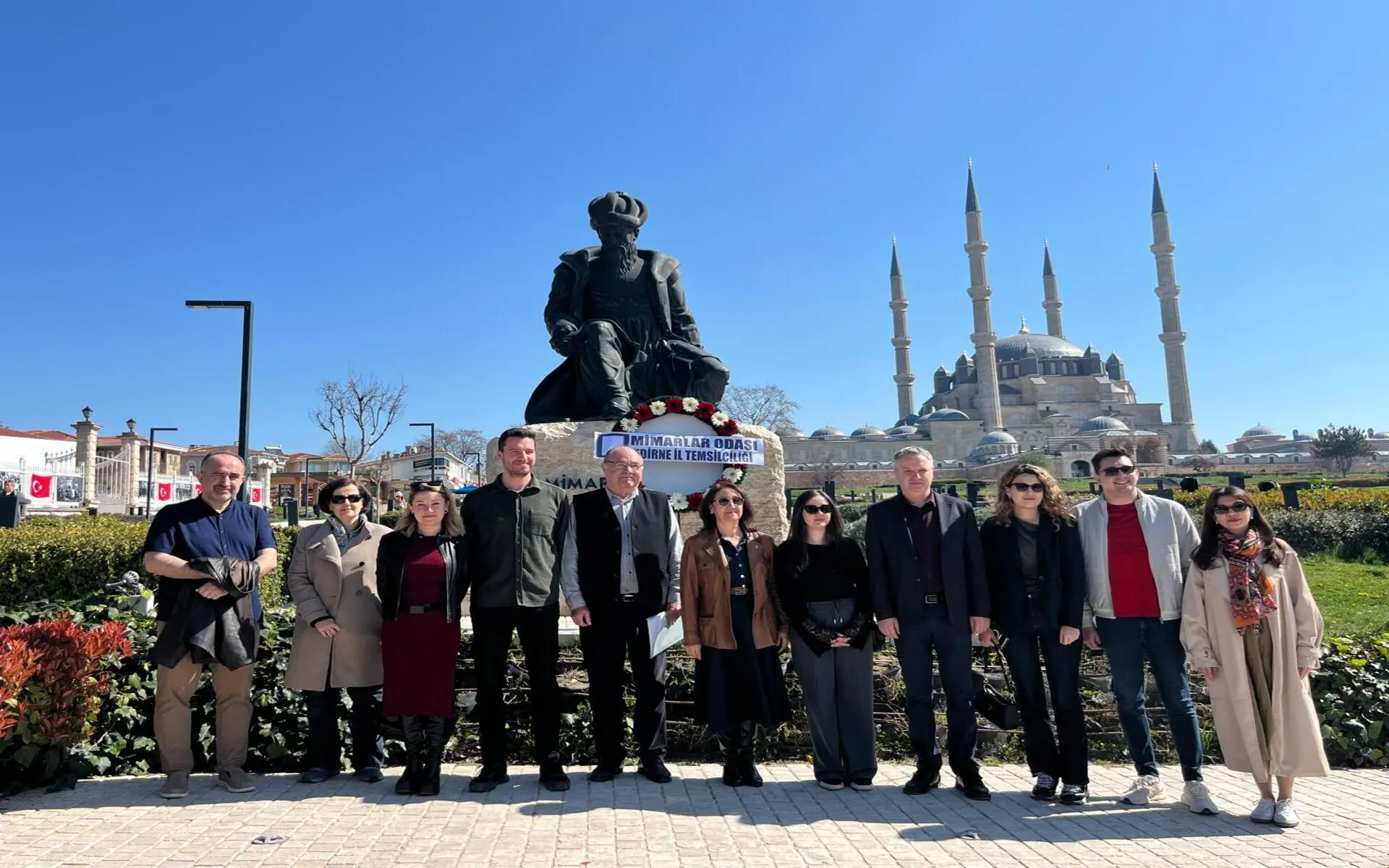 'Ustalık eseri' önünde Koca Sinan'a saygı