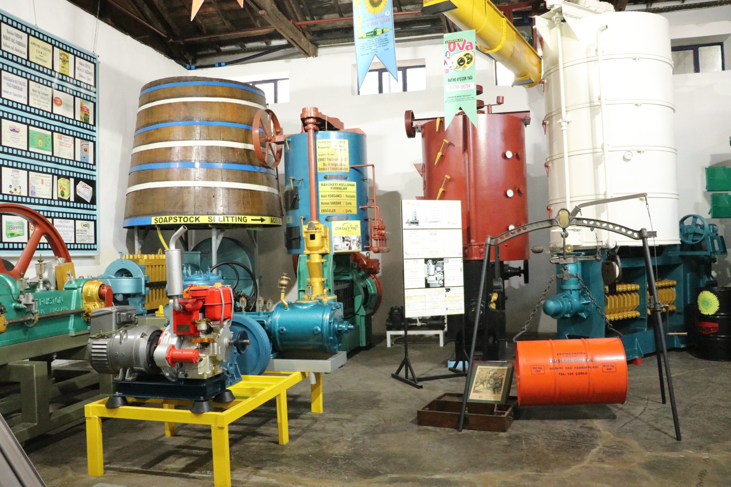 Yağcılık serüveni müzeye dönüştü